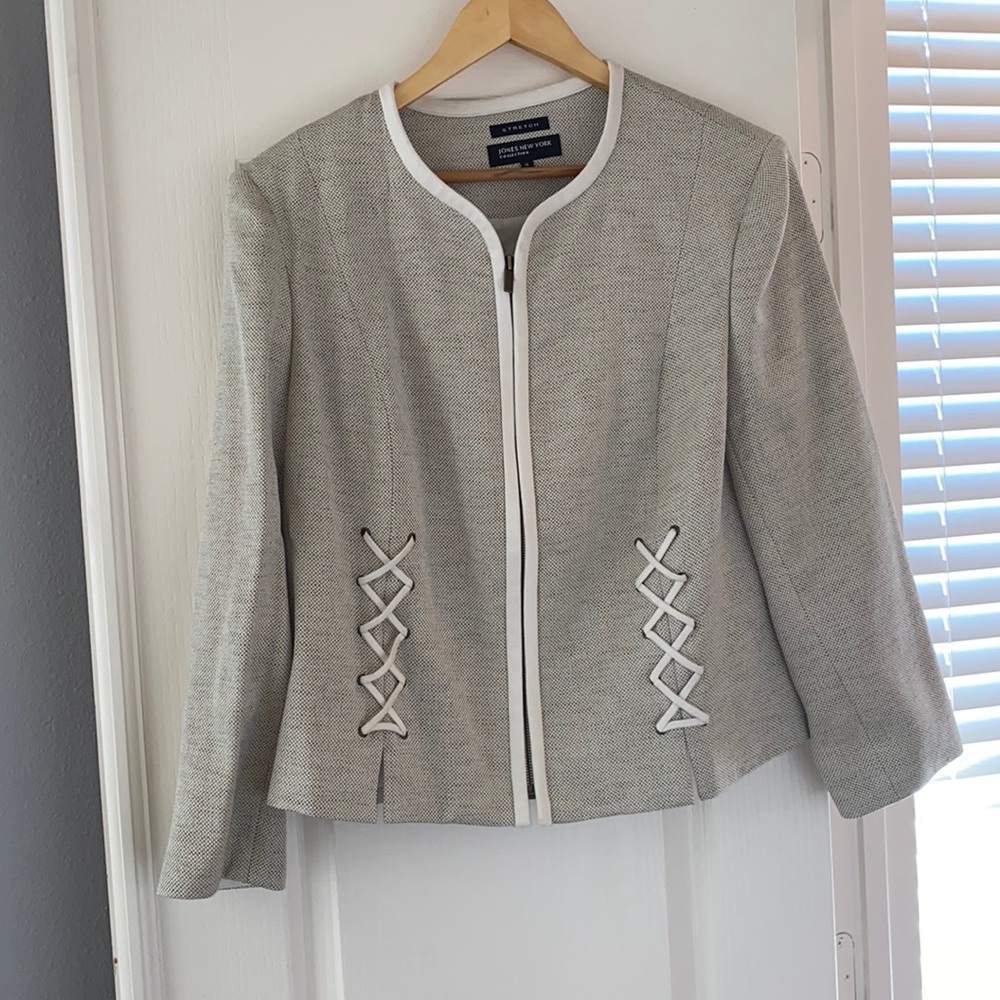 Jones New York Collection-jacket Size 16